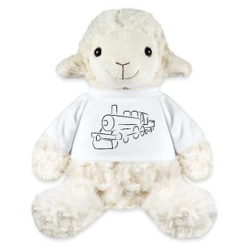 Locomotive Sketch - MiniFeet® Sheep Annika - white - Front