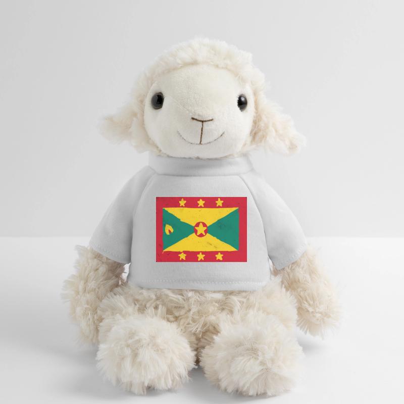 Drapeau de Grenade – Île colorée Mouton en peluche Annika MiniFeet®