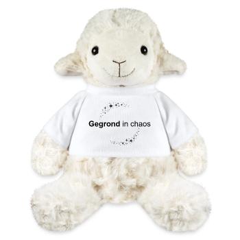 Powerful Quote | Grounded in Chaos - MiniFeet® Sheep Annika - white - Front