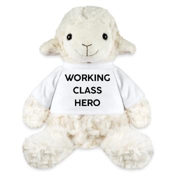 Héros de la classe ouvrière - Mouton en peluche Annika MiniFeet® - blanc - Devant