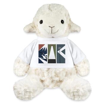 Piece Of Japan - Modern Japanese Art - MiniFeet® Sheep Annika - white - Front