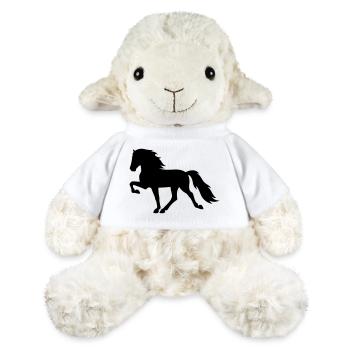 Tölter Islandpferd - MiniFeet® Schaf Annika - Weiß - Vorne