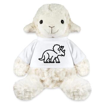 Triceratops - MiniFeet® Schaf Annika - Weiß - Vorne