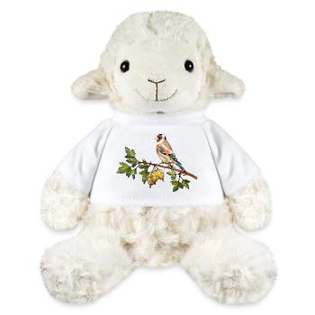 Bunter Vogel - MiniFeet® Schaf Annika - Weiß - Vorne