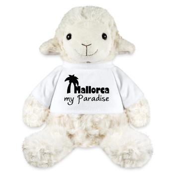 Mallorca Paradise Spanien Urlaub Geschenk - MiniFeet® Schaf Annika - Weiß - Vorne