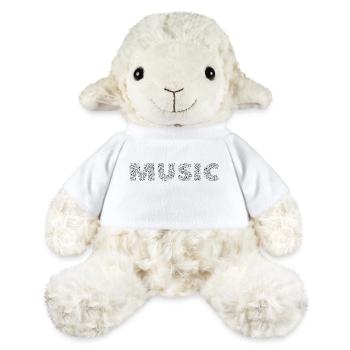 MUSIC aus Noten – Für echte Musikfans - MiniFeet® Schaf Annika - Weiß - Vorne