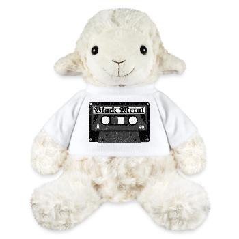Black Metal Cassette - MiniFeet® Sheep Annika - white - Front
