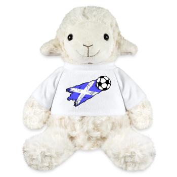 Scotland football fans - MiniFeet® Sheep Annika - white - Front