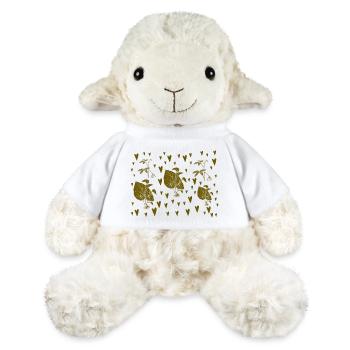 Zaubergarten - Herzchen Pettern - MiniFeet® Schaf Annika - Weiß - Vorne