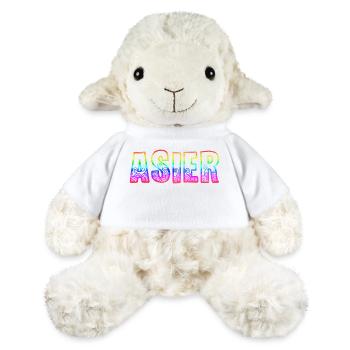 asier rs regenbogen - MiniFeet® Schaf Annika - Weiß - Vorne