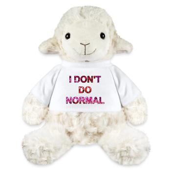 Ich mache nicht normal - I don't do normal - MiniFeet® Schaf Annika - Weiß - Vorne