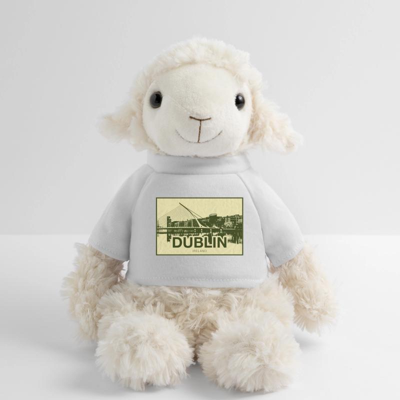 Impression vintage de Dublin Skyline Mouton en peluche Annika MiniFeet®