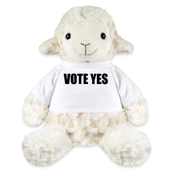 Vote yes - MiniFeet® Schaf Annika - Weiß - Vorne