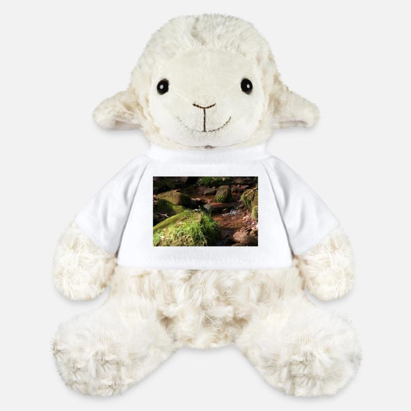 Black Forest Forest Stream - MiniFeet® Sheep Annika - white
