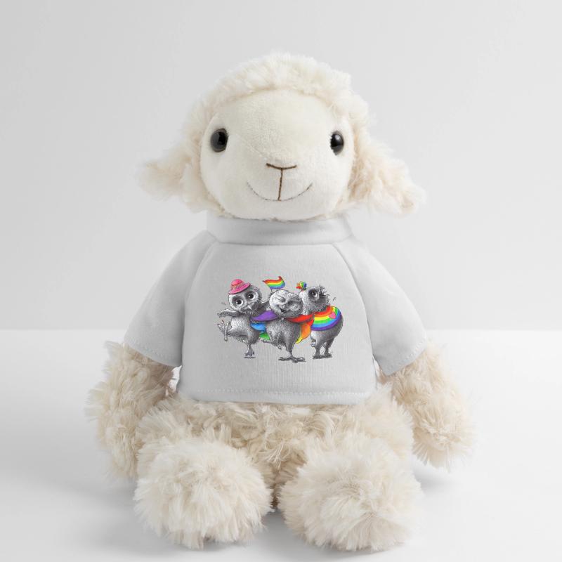 Happy Dancing Pride Owls MiniFeet® Sheep Annika