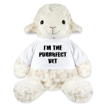 Vet Saying - MiniFeet® Sheep Annika - white - Front
