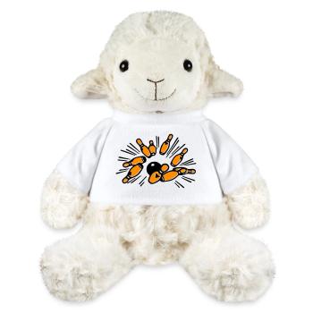 Cône - Mouton en peluche Annika MiniFeet® - blanc - Devant