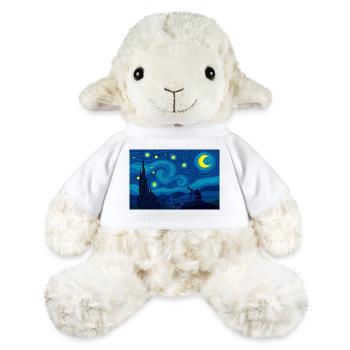 La Nuit (scrutée) - Mouton en peluche Annika MiniFeet® - blanc - Devant
