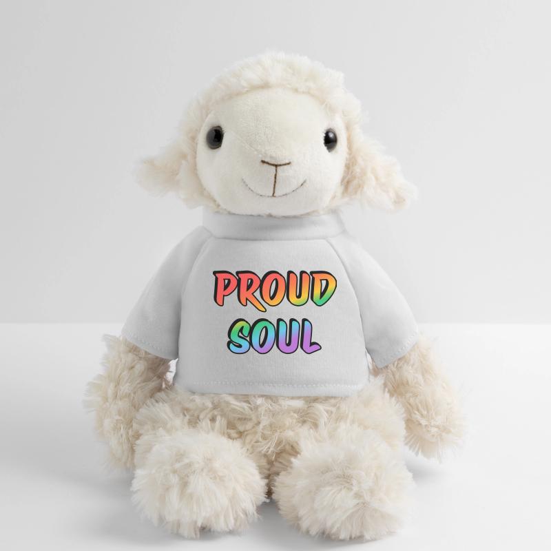 Stolze Seele Regenbogen Handschrift Typografie MiniFeet® Schaf Annika