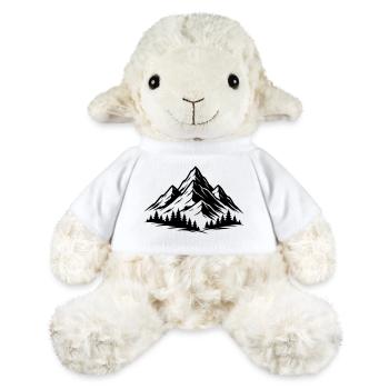 Mountains Forest Landscape - MiniFeet® Sheep Annika - white - Front
