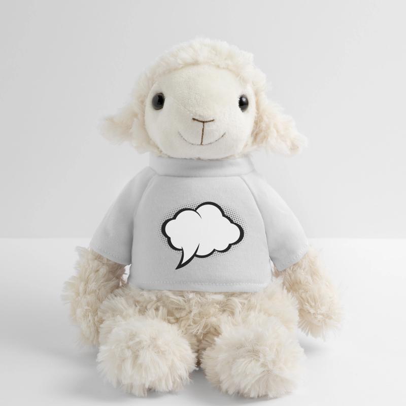 Comic speech bubble MiniFeet® Sheep Annika