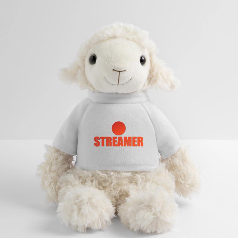 Stream Streamer YouTuber Twitch Twitcher Live Mouton en peluche Annika MiniFeet®