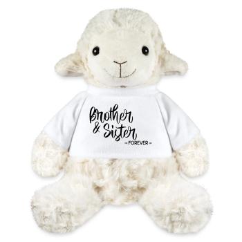 frère et soeur - Mouton en peluche Annika MiniFeet® - blanc - Devant