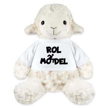 Jeder Rollstuhlfahrer ist ein Vorbild # - MiniFeet® Schaf Annika - Weiß - Vorne
