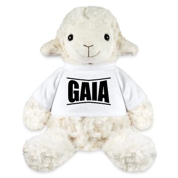 t-shirt Gaia t-shirt gift idea - MiniFeet® Sheep Annika - white - Front