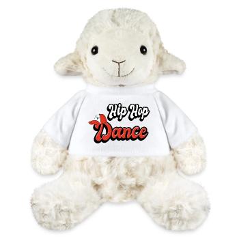 Design de danse hip hop - Mouton en peluche Annika MiniFeet® - blanc - Devant
