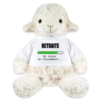 Retraite en cours de chargement - Mouton en peluche Annika MiniFeet® - blanc - Devant