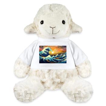 the great wave off of kanegawa - MiniFeet® Sheep Annika - white - Front