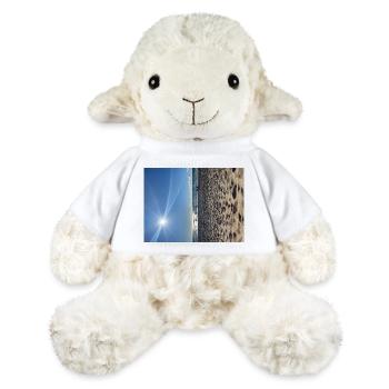 Soleil et océan - Mouton en peluche Annika MiniFeet® - blanc - Devant