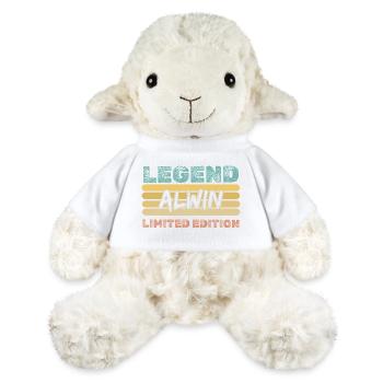 Gift for Alwin - MiniFeet® Sheep Annika - white - Front