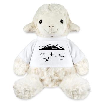 But Why Penguin Meme Minimalist Art - MiniFeet® Sheep Annika - white - Front