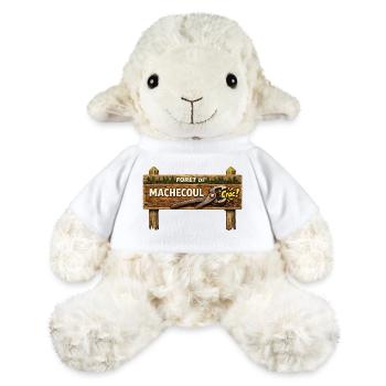 Forêt de Machecoul - La tenaille - Crac ! - Mouton en peluche Annika MiniFeet® - blanc - Devant