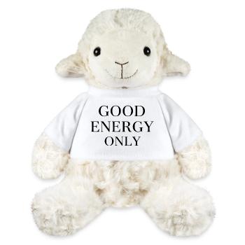 Bonne énergie, seulement la motivation, les vibrations positives - Mouton en peluche Annika MiniFeet® - blanc - Devant