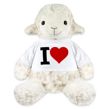 J’adore - Mouton en peluche Annika MiniFeet® - blanc - Devant