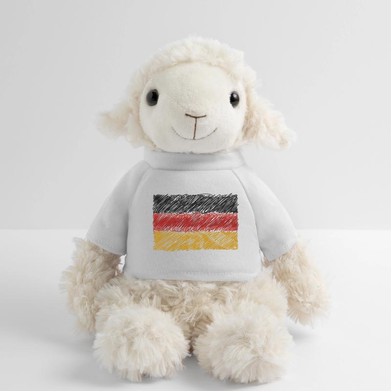 German Flag Scribble MiniFeet® Sheep Annika