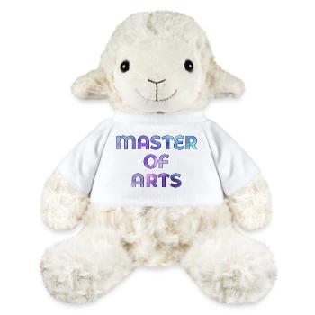 Diplôme de Master of Arts - Mouton en peluche Annika MiniFeet® - blanc - Devant