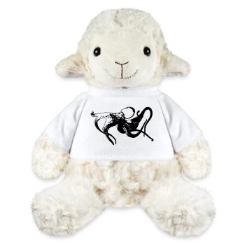 Oktopus Kraken Kopffüßer - MiniFeet® Sheep Annika - white - Front