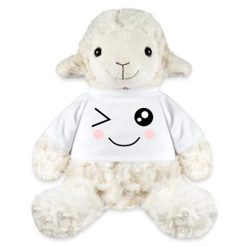 cute face kawaii - MiniFeet® Sheep Annika - white - Front