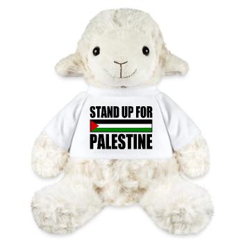 stand up for palestine - MiniFeet® Sheep Annika - white - Front