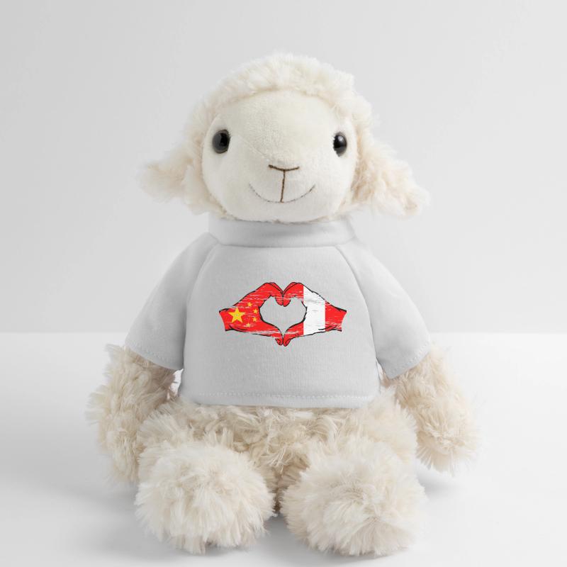 Chine Drapeau Pérou forme de coeur utilisé Mouton en peluche Annika MiniFeet®