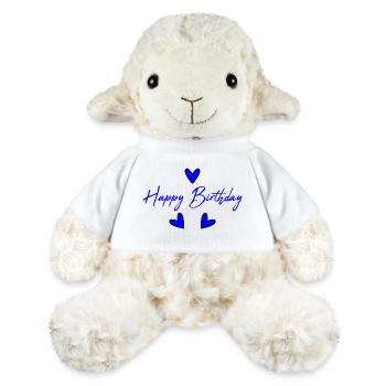 HAPPY BIRTHDAY. HAPPY BIRTHDAY. ANNIVERSARY. - MiniFeet® Sheep Annika - white - Front