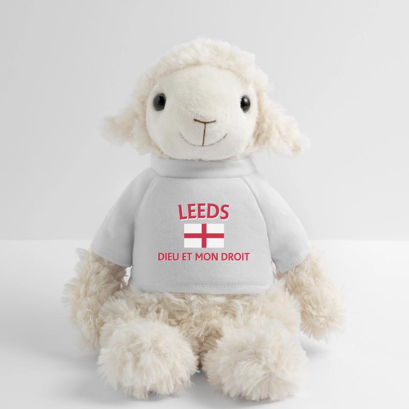 Conception du drapeau croisé de Leeds Mouton en peluche Annika MiniFeet®