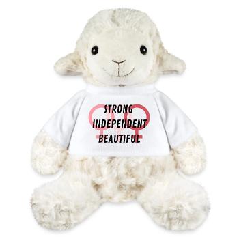 Strong Independent Beautiful - MiniFeet® Sheep Annika - white - Front