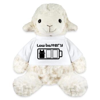 Low battery cat - MiniFeet® Sheep Annika - white - Front