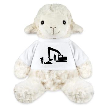 Kipper-Crew – Sandarbeiter - MiniFeet® Schaf Annika - Weiß - Vorne