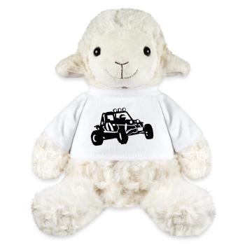 Baggi - Mouton en peluche Annika MiniFeet® - blanc - Devant
